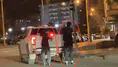 Diyarbakırda patenli çocukların tehlikeli kamyonet yolculuğu kameraya yansıdı