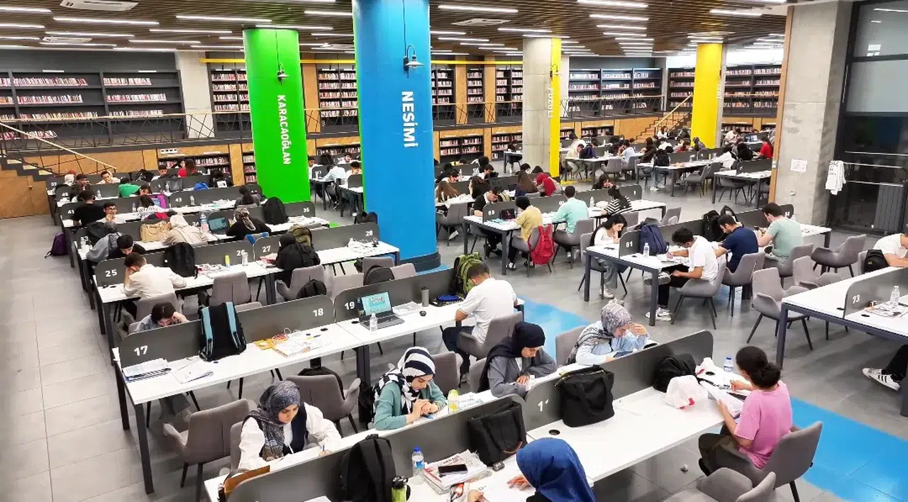 Batmanlı gençler kütüphane kullanımında Türkiye listesini altüst etti