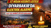 Diyarbakır’da bugün geniş çaplı elektrik kesintisi: İlçe ilçe saatler açıklandı