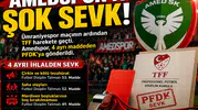 Amedspor’a ağır fatura! TFF 4 maddeden disipline gönderdi