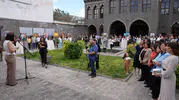 Serra Bucak baharın kadınları resim sergisi açılışına katıldı