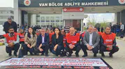 Van'da işçilerin adalet nöbeti 289.gününde: Muhatap arıyoruz