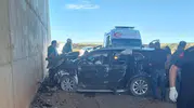 Diyarbakır’da trafik kazası: Aynı araçta 5 kişi yaralandı