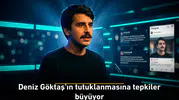 Deniz Göktaş'ın tutuklanmasına tepkiler büyüyor: Siyaset ve sanat dünyasından peş peşe açıklamalar