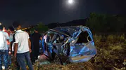 Batman'da mucize kurtuluş! Takla atan otomobilden burnu bile kanamadan çıktı