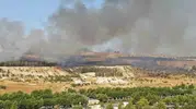 Şanlıurfa Karaköprü’deki ormanlık alanda çıkan yangın kontrol altına alındı