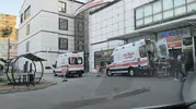 Gercüş ilçesindeki inşaatta iskele çöktü ve 3 işçi yaralandı