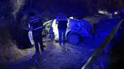 Siverek yolunda acı bilanço: Takla atan otomobilde 3 kişi hayatını kaybetti