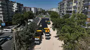Fırat Bulvarı'nda ikinci etapta asfalt serimi başladı