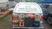 Bitlis Güroymak'ta kaçak avlanan keklikler yeniden özgürlüğüne kavuştu