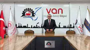 Van OSB Başkanı Memet Aslan'dan 29 Ekim Cumhuriyet Bayramı mesajı