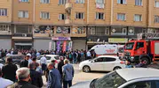 Kızıltepe'de asansör kazası iki işçiyi hastanelik etti