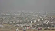 Van semalarını toz bulutları kapladı