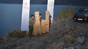 Nemrut Kalderası Milli Parkı’na iki yaban keçisi bırakıldı