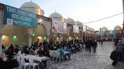 Şanlıurfa'da binlerce kişi tirit sofrasında bir araya geldi