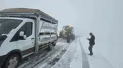 Muş yüksek kesimlerinde kış mevsiminin ilk kar yağışı gerçekleşti