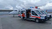 Muş'tan İstanbul'a acil uçak ambulans sevki