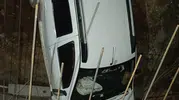 Siirt Pervari yolunda menfez kazası iki kişi yaralandı