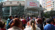 Elazığ Özel Medikal Hospital çalışanları maaşlarını alamadıkları için protesto düzenledi