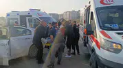 Siirt'te trafik kazası sonucu iki kişi hastanelik oldu