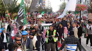 Van sokakları Filistin'e destek için bir araya geldi