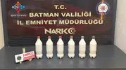 Batman girişinde durdurulan araçtan 5 kilo metamfetamin çıktı