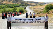 Batman'da iki köy arasındaki yılların sınır kavgası tatlıya bağlandı