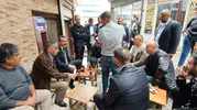 MHP Diyarbakır İl Başkanı Özcoşkun sokak sokak gezerek Terörsüz Türkiye sürecini anlatıyor