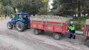 Muş Şeker Fabrikası çevresinde tarım araçlarına yönelik kapsamlı trafik denetimi yapıldı