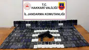 Şemdinli'de jandarma operasyonuyla çok sayıda kaçak telefon yakalandı