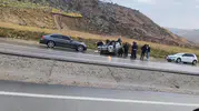 Siirt Kurtalan yolunda yağış kazaya yol açtı