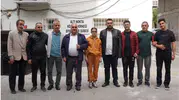 Diyarbakır'da 15 Ekim'e özel dayanışma ziyareti: Engellilere beyaz bastonlar hediye edildi