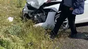 Bingöl’de üç aracın karıştığı kazada bir kişi hastanelik oldu