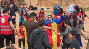 Ceylanpınar'daki göçer çocuklara Kırgızistan'dan gelen sürpriz destek