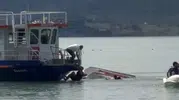 Hazar Gölü'nde deniz bisikleti kazası 2 kişi ölümden döndü