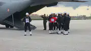 Çorlu şehidi Emrah Koç son yolculuğuna uğurlanmak üzere Van'a getirildi