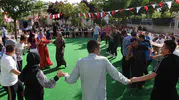 Şanlıurfa'da engelli bireyler sıra gecesiyle moral depoladı