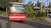 Diyarbakır'da yolcu otobüsü faciadan döndü