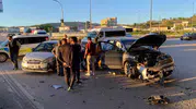 Elazığ Sivrice yolunda iki araç çarpıştı