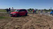 Suruç çevreyolundaki kavşak kazasında iki kişi yaralandı