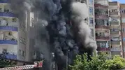 Kızıltepe’de beyaz eşya dükkanında korkutan yangın