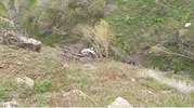 Van'da jandarma aracı uçuruma yuvarlandı
