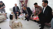 Ağrı'da karne günü özel bir ziyaretle kutlandı