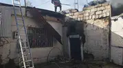 Van'da bir odunlukta çıkan yangın korku dolu anlar yaşattı