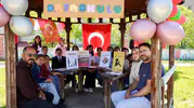 Ağrılı öğrenciler kitapları sahnede ve tuvalde yaşattı