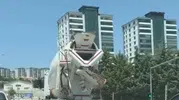 Elazığ’da yola beton akıtan miksere ağır fatura