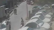Ahlat caddelerinde başıboş ilerleyen çöp konteyneri paniğe yol açtı