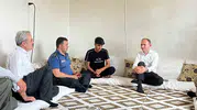 Siverek’te yaralı öğrencilerin karneleri evlerine getirildi