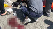 Nusaybin yolunda motosiklet kazası bir kişi ağır yaralandı