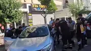 Batman Bahçelievler’de trafik kazası Bir kişi araçta sıkıştı
